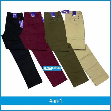 Combo 4-in-1 Chinos